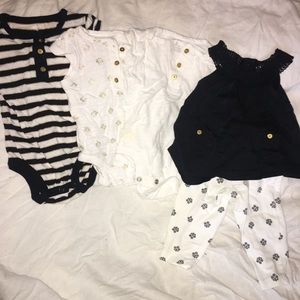 Black white and gold bundle